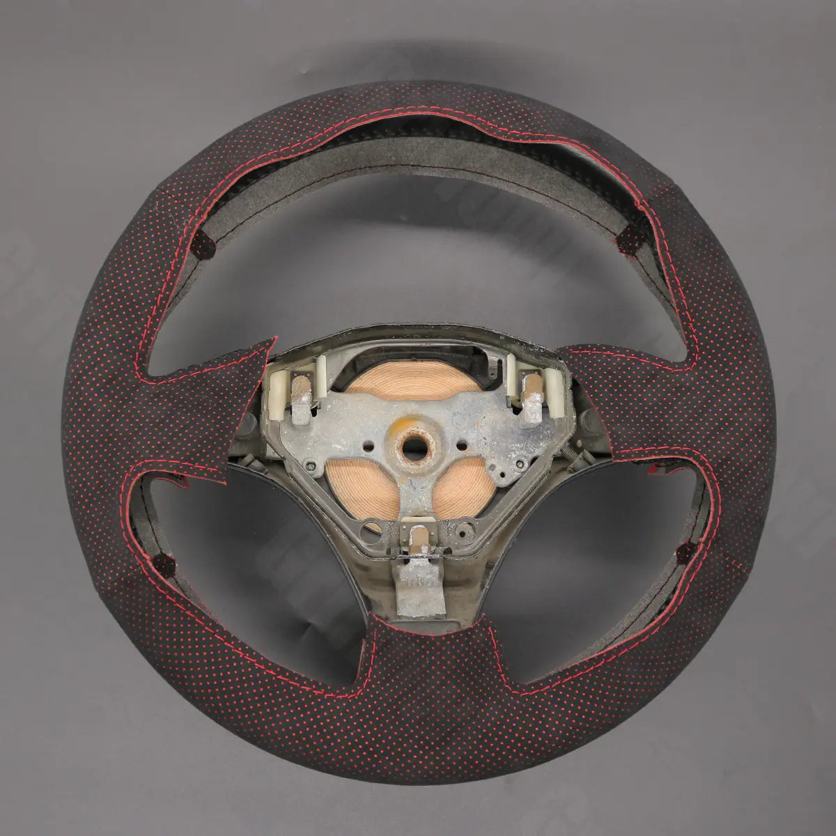 Griffowl Steering Wheel Cover for Toyota-Caldina-Crafted-Touring-RAV4-Matrix-Corolla-Celica-MR2-Supra-MR-S 1997-2002. Elevate your interior with Griffowl's wrap and stitch kit.