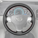 Griffowl Steering Wheel Cover for Tailored Coupe Toyota Camry Solara Venza Aurion 2006-2012. For refined interior upgrades using our wrap and stitch kit.