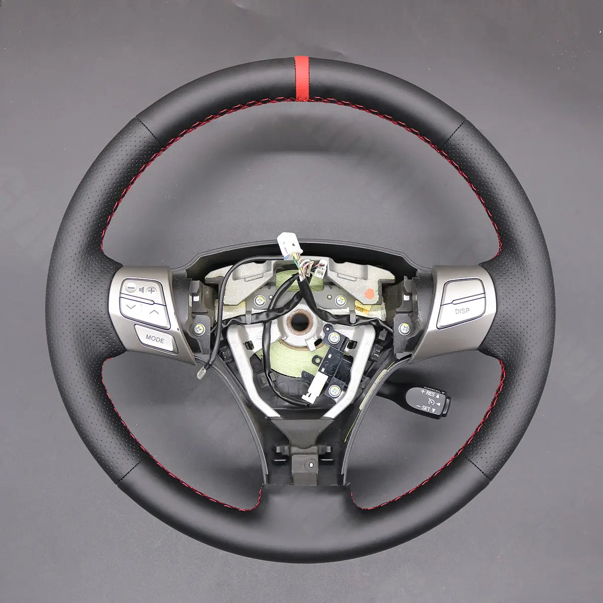 Griffowl Steering Wheel Cover for Tailored Coupe Toyota Camry Solara Venza Aurion 2006-2012. For refined interior upgrades using our wrap and stitch kit.