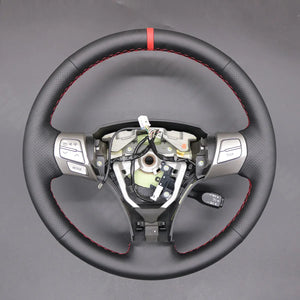 Griffowl Steering Wheel Cover for Tailored Coupe Toyota Camry Solara Venza Aurion 2006-2012. For refined interior upgrades using our wrap and stitch kit.