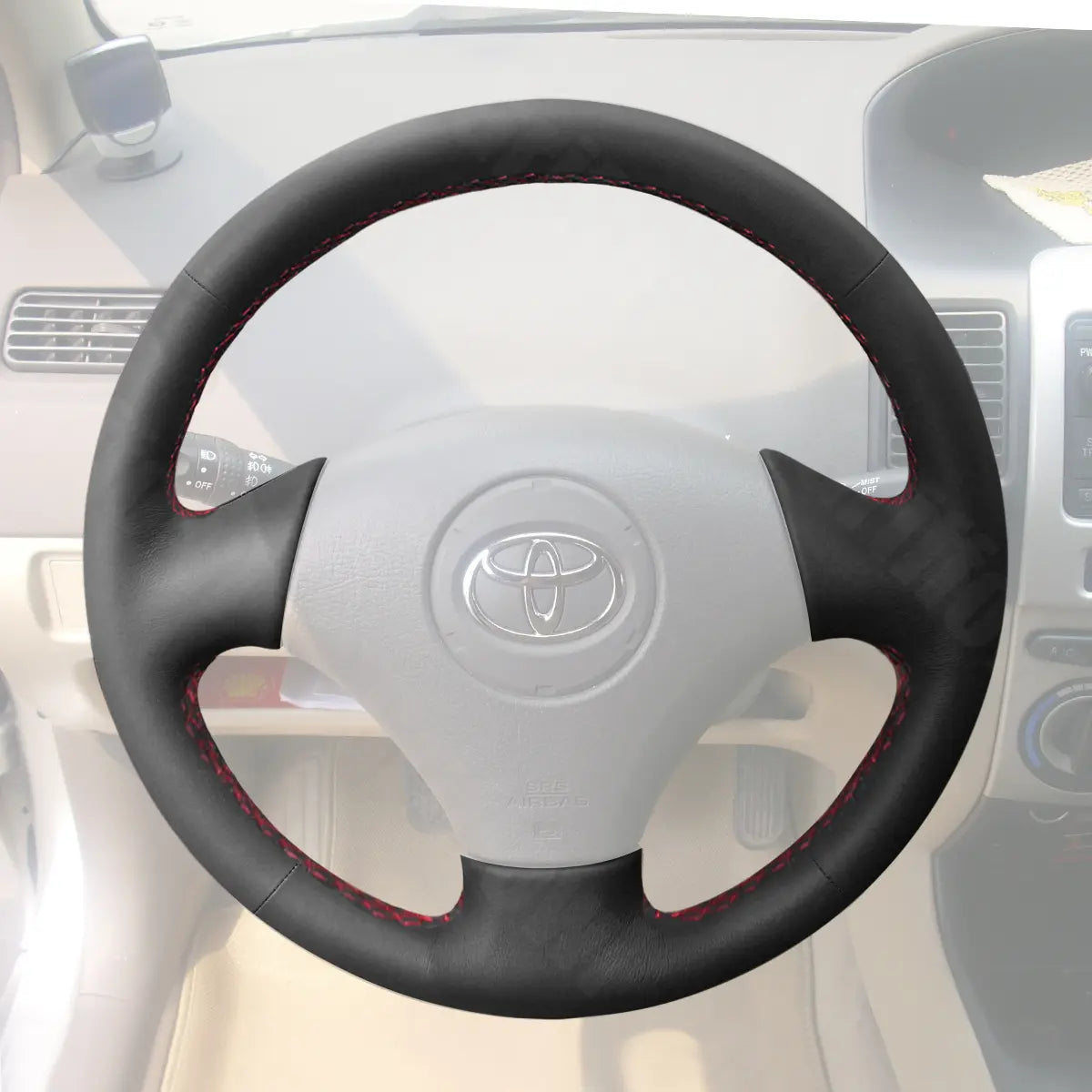 Griffowl Steering Wheel Cover for Personalized Toyota-RX300-Corolla-1999-2000-2001-2002-2003. Elevate your interior with Griffowl's wrap and stitch kit.