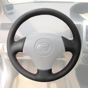 Griffowl Steering Wheel Cover for Personalized Toyota-RX300-Corolla-1999-2000-2001-2002-2003. Elevate your interior with Griffowl's wrap and stitch kit.