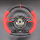 Tailored Steering Wheel Cover for Audi RS6 RS7 S3 S4 S5 S6 S7 2013-2018