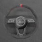 Griffowl Steering Wheel Cover for Tailored Coupe Audi S3 8V S4 RS4 B9 8W S5 8W6 2016-2022. Elevate your interior with Griffowl's wrap and stitch kit.