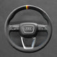 Griffowl Steering Wheel Cover for Tailored Coupe Audi S3 S4 S5 RS3 RS4 RS5 2017-2022. Hand-sewn kit for drivers seeking precision and comfort.