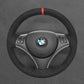 Griffowl Steering Wheel Cover for Tailored Coupe BMW 1 Series E82 E88 3 Series E92 E93 2006-2013. Hand-sewn DIY kit blends grip, function, and style inside.