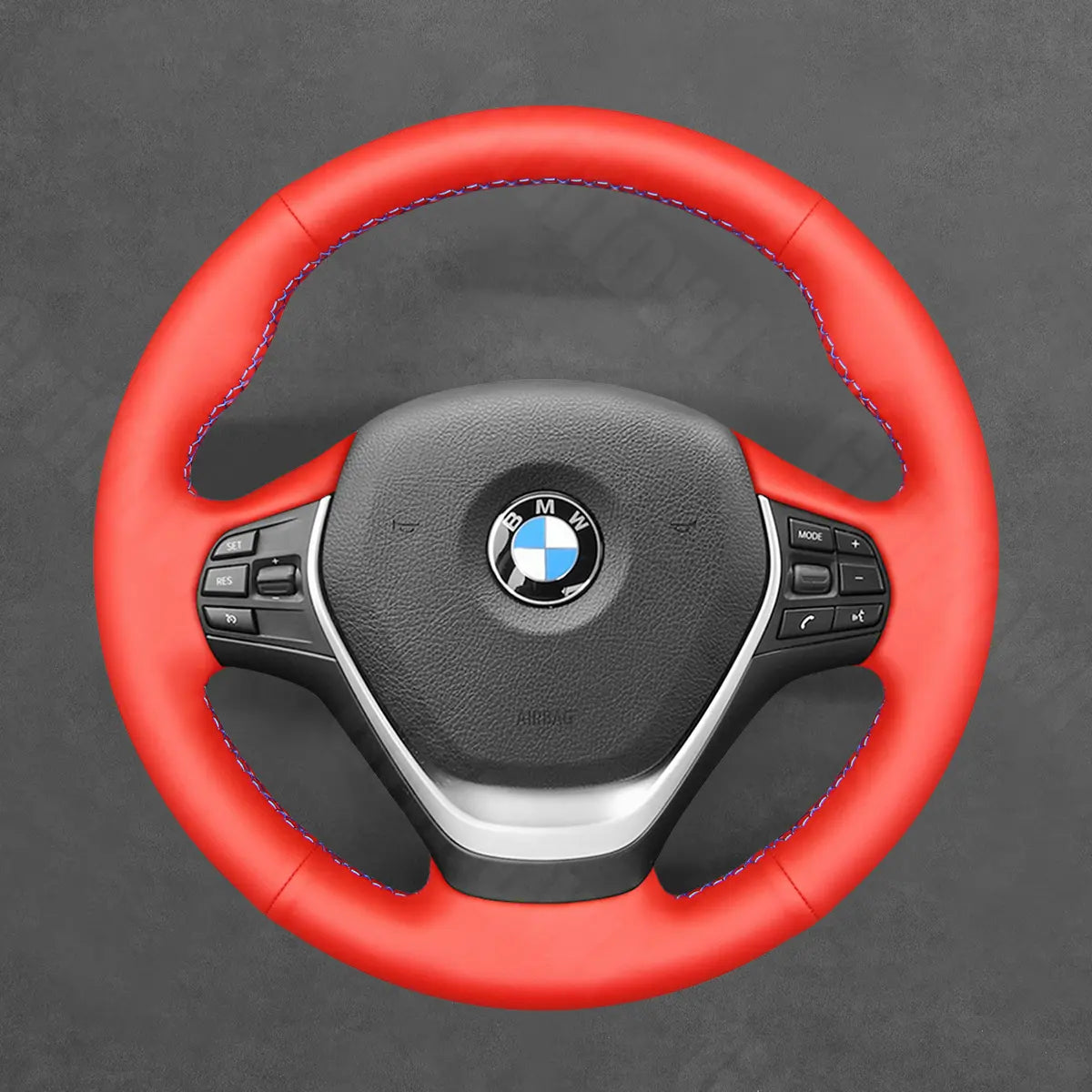 Griffowl Steering Wheel Cover for Tailored Coupe BMW 2 Series F22 F23 4 Series F32 F33 2014-2020. Hand-sewn DIY kit blends grip, function, and style inside.