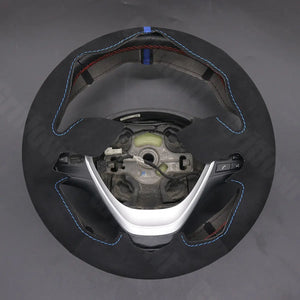 Griffowl Steering Wheel Cover for Tailored Coupe BMW 2 Series F22 F23 4 Series F32 F33 2014-2020. Hand-sewn DIY kit blends grip, function, and style inside.