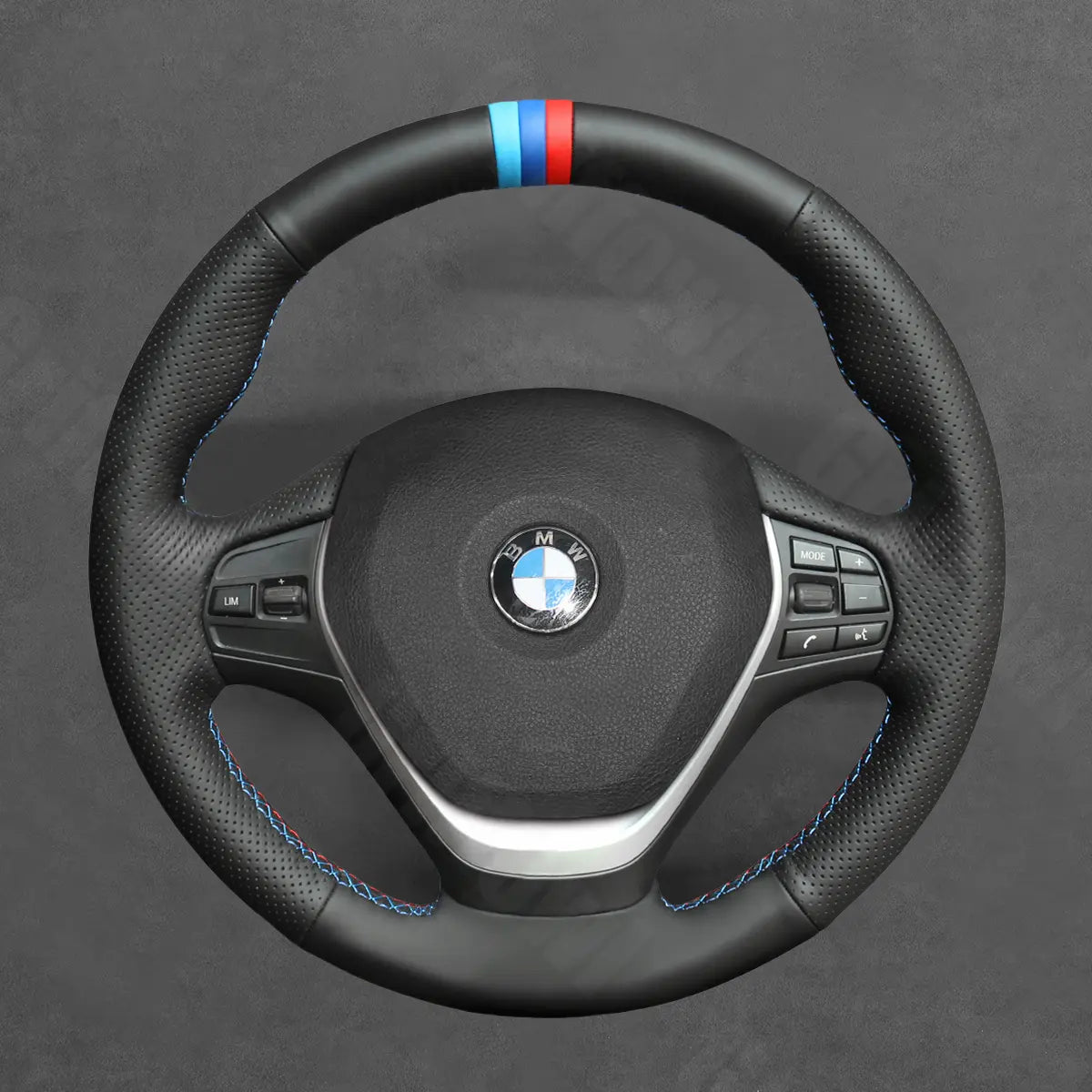 Griffowl Steering Wheel Cover for Tailored Coupe BMW 2 Series F22 F23 4 Series F32 F33 2014-2020. Hand-sewn DIY kit blends grip, function, and style inside.
