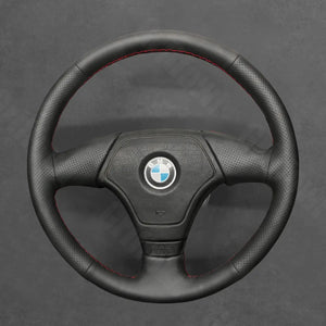 Griffowl Steering Wheel Cover for Tailored Coupe BMW 3 Series E36 8 Series E31 1995-2000. Elevate your interior with Griffowl's wrap and stitch kit.
