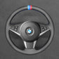 Griffowl Steering Wheel Cover for Crafted Touring BMW 5 Series E61 Crafted Touring 2004-2009. Elevate your interior with Griffowl's wrap and stitch kit.