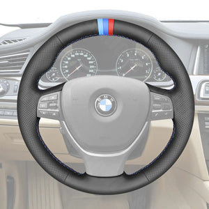 Griffowl Steering Wheel Cover for Tailored Coupe BMW 6 Series F12 F13 2011-2018. For refined interior upgrades using our wrap and stitch kit.