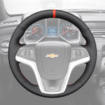 Griffowl Steering Wheel Cover for Tailored Coupe Chevrolet Chevy Camaro 2012-2015. For refined interior upgrades using our wrap and stitch kit.
