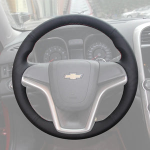 Griffowl Steering Wheel Cover for Tailored Coupe Chevrolet Chevy Camaro 2012-2016. For refined interior upgrades using our wrap and stitch kit.
