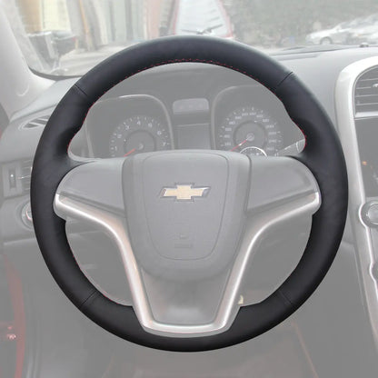 Griffowl Steering Wheel Cover for Tailored Coupe Chevrolet Chevy Camaro 2012-2016. For refined interior upgrades using our wrap and stitch kit.
