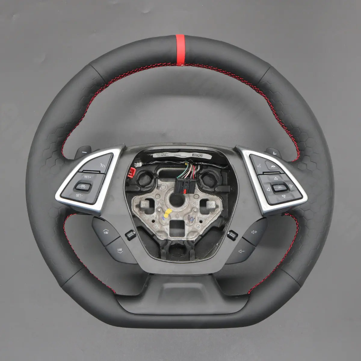 Griffowl Steering Wheel Cover for Tailored Coupe Chevrolet Chevy Camaro 2016-2025. For refined interior upgrades using our wrap and stitch kit.
