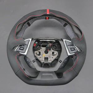 Griffowl Steering Wheel Cover for Tailored Coupe Chevrolet Chevy Camaro 2016-2025. For refined interior upgrades using our wrap and stitch kit.
