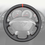 Griffowl Steering Wheel Cover for Tailored Coupe Chevrolet Chevy Corvette C5 1997-2004. Elevate your interior with Griffowl's wrap and stitch kit.

