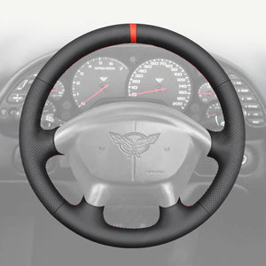 Griffowl Steering Wheel Cover for Tailored Coupe Chevrolet Chevy Corvette C5 1997-2004. Elevate your interior with Griffowl's wrap and stitch kit.
