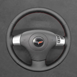 Griffowl Steering Wheel Cover for Tailored Coupe Chevrolet Chevy Corvette C6 2006-2011. Elevate your interior with Griffowl's wrap and stitch kit.
