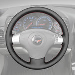 Griffowl Steering Wheel Cover for Tailored Coupe Chevrolet Chevy Corvette C6 2006-2011. Elevate your interior with Griffowl's wrap and stitch kit.
