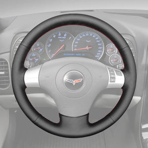 Griffowl Steering Wheel Cover for Tailored Coupe Chevrolet Chevy Corvette C6 2006-2011. Elevate your interior with Griffowl's wrap and stitch kit.
