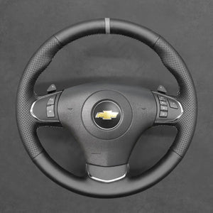Griffowl Steering Wheel Cover for Tailored Coupe Chevrolet Chevy Corvette C6 2012-2013. Elevate your interior with Griffowl's wrap and stitch kit.
