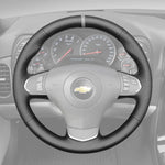 Griffowl Steering Wheel Cover for Tailored Coupe Chevrolet Chevy Corvette C6 2012-2013. Elevate your interior with Griffowl's wrap and stitch kit.

