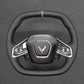 Griffowl Steering Wheel Cover for Tailored Coupe Chevrolet Chevy Corvette C8 2020-2025. Elevate your interior with Griffowl's wrap and stitch kit.
