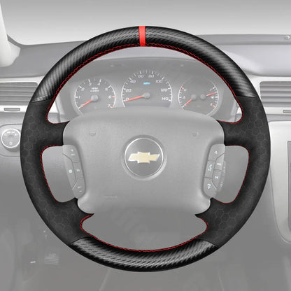 Griffowl Steering Wheel Cover for Tailored Coupe Chevrolet Monte Carlo 2006-2007. For refined interior upgrades using our wrap and stitch kit.
