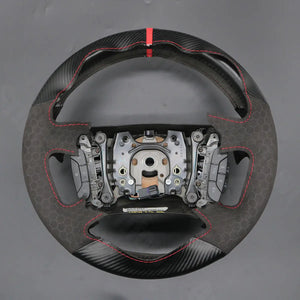 Griffowl Steering Wheel Cover for Tailored Coupe Chevrolet Monte Carlo 2006-2007. For refined interior upgrades using our wrap and stitch kit.
