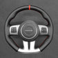 Griffowl Steering Wheel Cover for Tailored Coupe Dodge Challenger Charger SRT 2012-2014. Elevate your interior with Griffowl's wrap and stitch kit.
