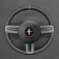 Griffowl Steering Wheel Cover for Tailored Coupe Ford Mustang 2005-2012. Perfect grip with our steering wheel wrap and custom interior touch.