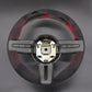 Griffowl Steering Wheel Cover for Tailored Coupe Ford Mustang 2005-2012. Perfect grip with our steering wheel wrap and custom interior touch.