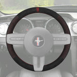 Griffowl Steering Wheel Cover for Tailored Coupe Ford Mustang 2005-2012. Perfect grip with our steering wheel wrap and custom interior touch.