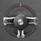 Griffowl Steering Wheel Cover for Tailored Coupe Ford Mustang 2010-2014. Perfect grip with our steering wheel wrap and custom interior touch.