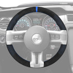 Griffowl Steering Wheel Cover for Tailored Coupe Ford Mustang 2010-2014. Perfect grip with our steering wheel wrap and custom interior touch.