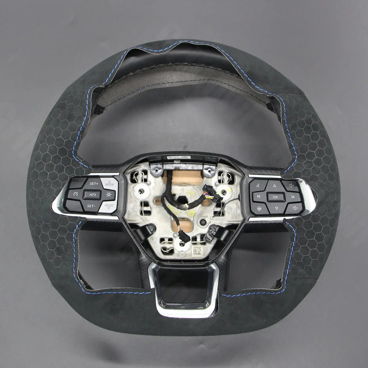 Griffowl Steering Wheel Cover for Tailored Coupe Ford Mustang 2024-2025. Perfect grip with our steering wheel wrap and custom interior touch.