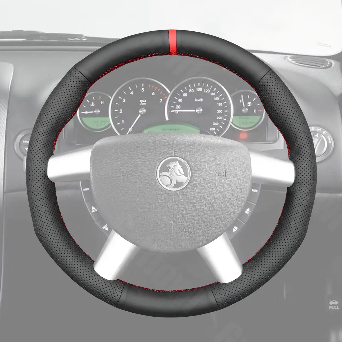 Griffowl Steering Wheel Cover for Tailored  Holden Monaro Commodore SV6 2001-2006. Perfect grip with our steering wheel wrap and custom interior touch.