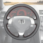 Griffowl Steering Wheel Cover for Tailored Coupe Honda Accord EX V6 2003 2004 2005 2006 2007. Elevate your interior with Griffowl's wrap and stitch kit.