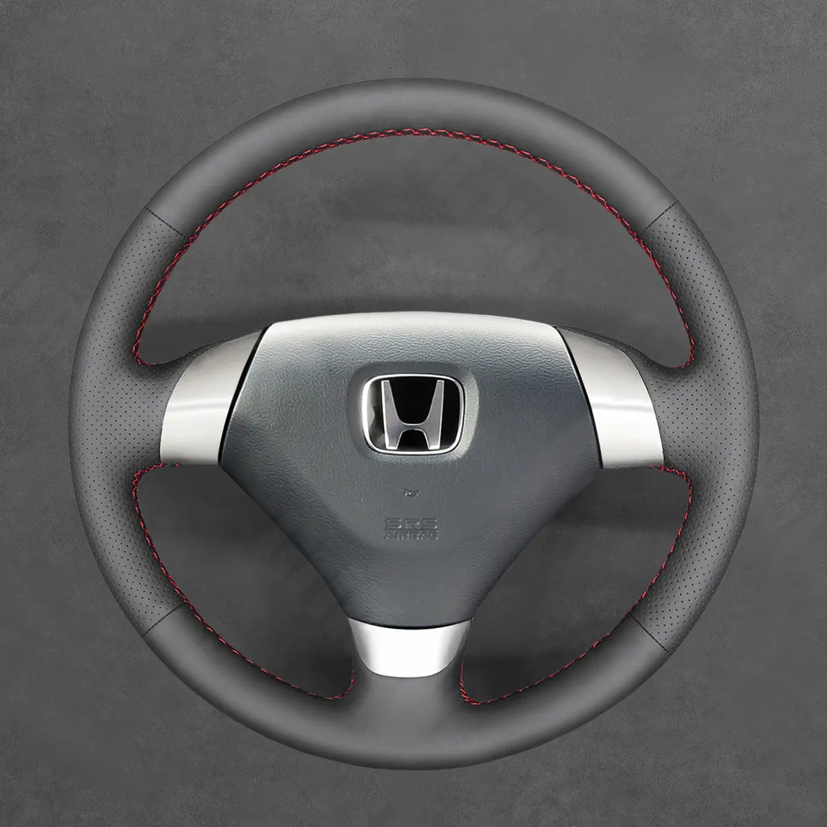 Griffowl Steering Wheel Cover for Tailored Coupe Honda Accord EX V6 2003 2004 2005 2006 2007. Elevate your interior with Griffowl's wrap and stitch kit.