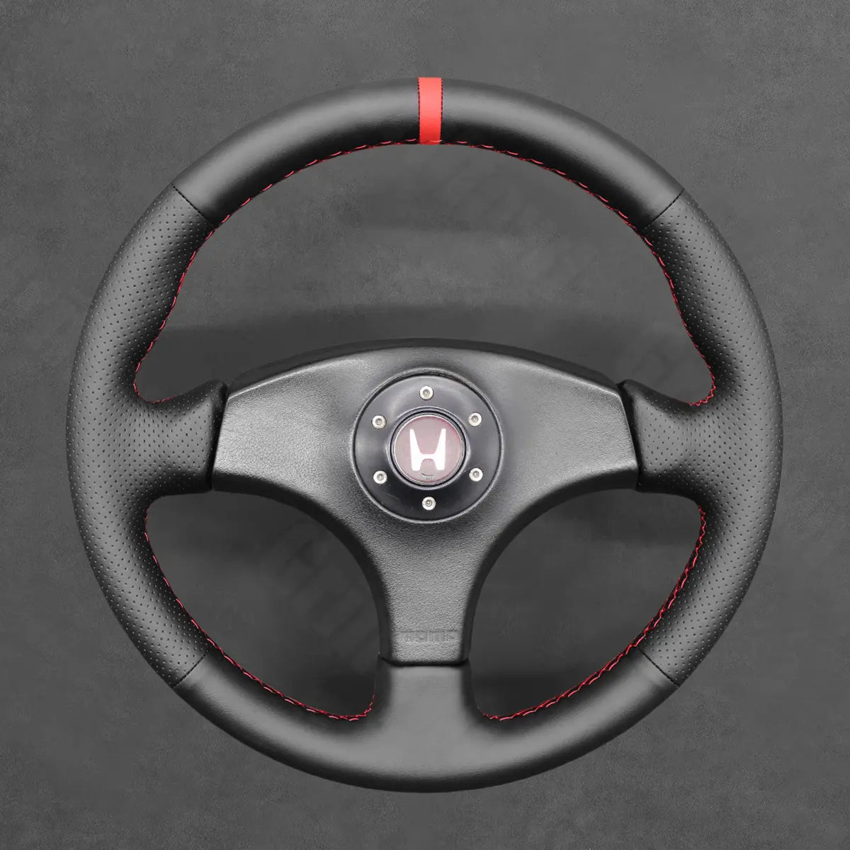 Griffowl Steering Wheel Cover for Tailored Coupe Honda Integra Type R 1994-2001. For refined interior upgrades using our wrap and stitch kit.