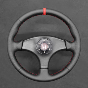 Griffowl Steering Wheel Cover for Tailored Coupe Honda Integra Type R 1994-2001. For refined interior upgrades using our wrap and stitch kit.