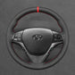Griffowl Steering Wheel Cover for Tailored Coupe Hyundai Genesis Coupe 2010-2016. For refined interior upgrades using our wrap and stitch kit.
