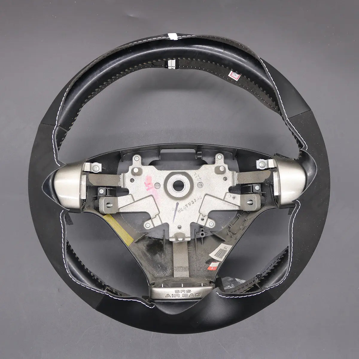 Griffowl Steering Wheel Cover for Tailored Coupe Hyundai Tiburon Coupe S-Coupe 2007-2010. Elevate your interior with Griffowl's wrap and stitch kit.
