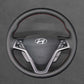 Griffowl Steering Wheel Cover for Tailored Coupe Hyundai Veloster 2012-2017. Perfect grip with our steering wheel wrap and custom interior touch.

