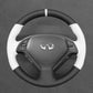 Griffowl Steering Wheel Cover for Tailored Coupe Infiniti G37 2008-2013. Perfect grip with our steering wheel wrap and custom interior touch.
