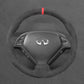 Griffowl Steering Wheel Cover for Tailored Coupe Infiniti G37 2008-2013. Perfect grip with our steering wheel wrap and custom interior touch.
