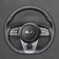 Griffowl Steering Wheel Cover for Tailored Coupe Kia Forte Proceed Pro Ceed Cee'd 3 Optima 5 SX Turbo GT GT-Line 2018-2022. Compact, hand-sewn DIY wrap for quick interior mods and grip upgrade.

