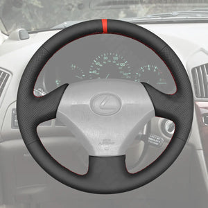 Griffowl Steering Wheel Cover for Tailored Coupe Lexus SC 300 SC 400 SC300 SC400 1999 2000. Elevate your interior with Griffowl's wrap and stitch kit.
